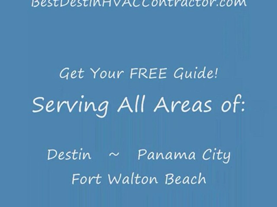 Destin HVAC: Regular Service from Your HVAC Air Conditionin