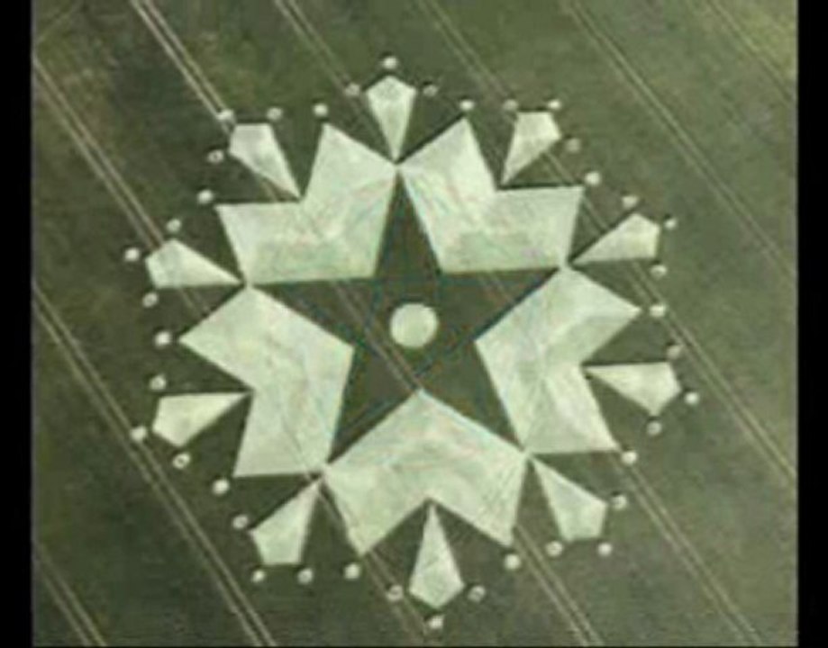 St Martins Chapel crop circle Chisbury July 3rd 2010