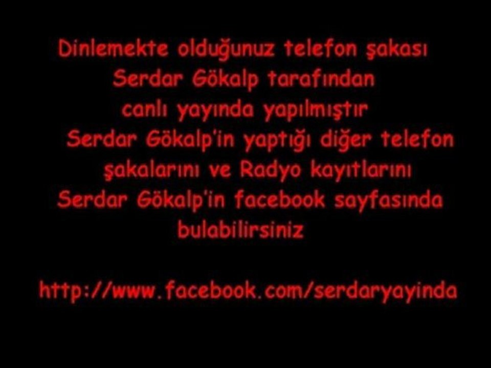 Serdar Gökalp Şakaları - Papatya Şakası İzle Dinle