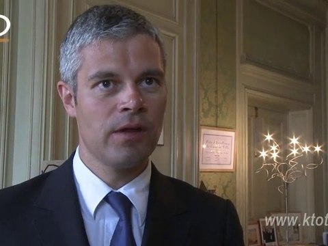 Le Puy-en-Velay - Interview Laurent Wauquiez