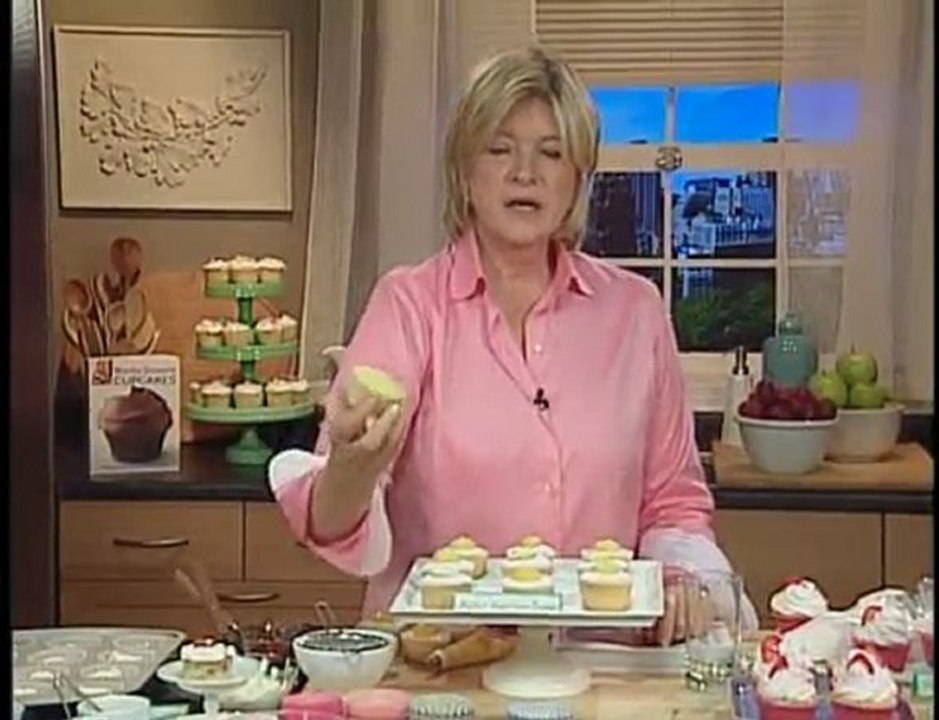 Les cupcakes de Martha Stewart