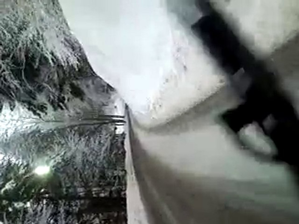 sous la neige