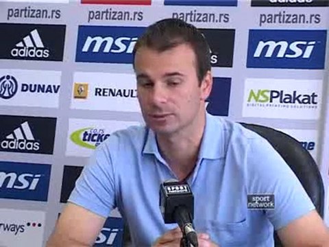 Pres konferencija Stanojevića dan posle Anderlehta