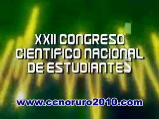 XXII CONGRESO CIENTIFICO NACIONAL ORURO 2010