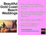Your Gold Coast Beach Wedding