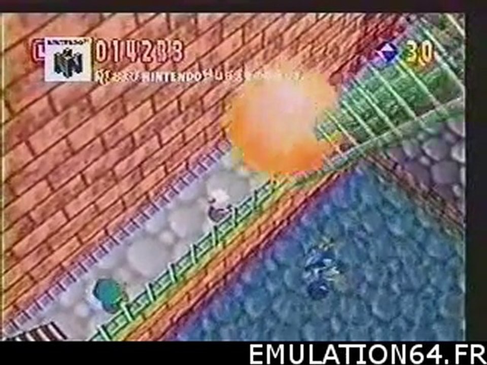 Pub N64 - Baku Bomberman (Japon)
