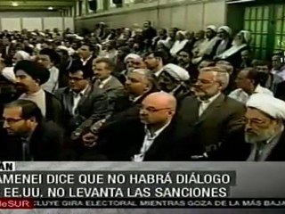 Jamenei dice que no habrá diálogo si EE.UU. no levanta san