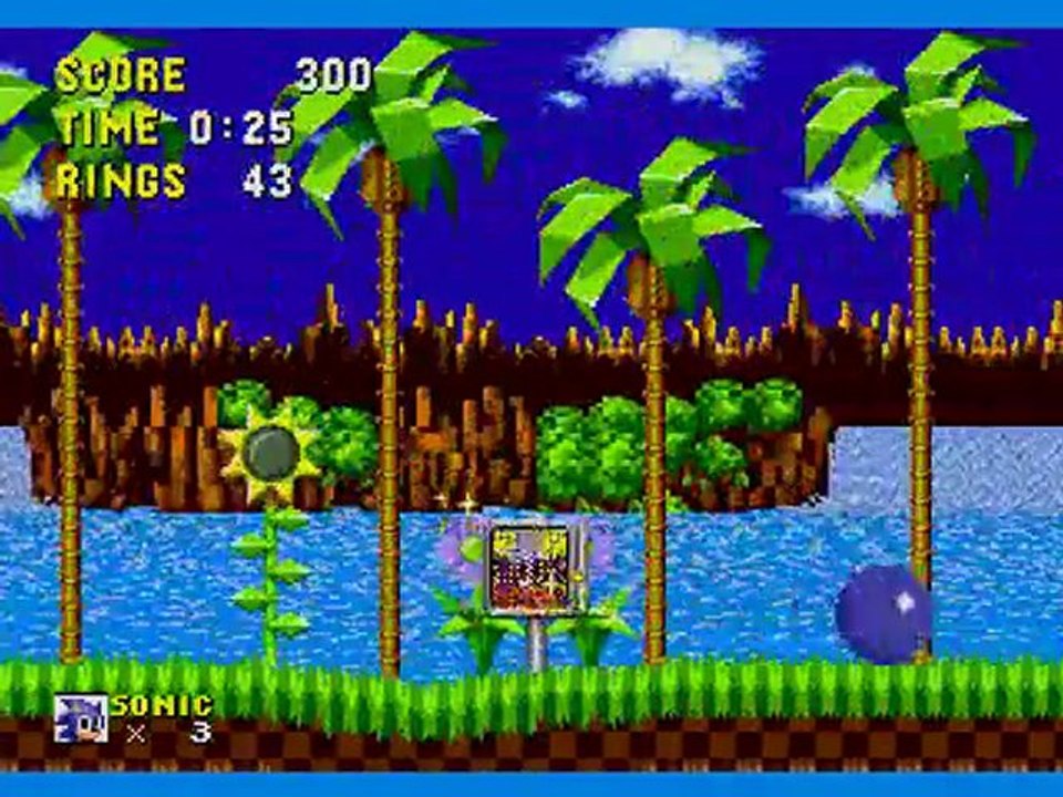 Green hill zone act 1 Speedrun