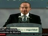 Felipe Calderón: Delincuencia busca controlar a la sociedad