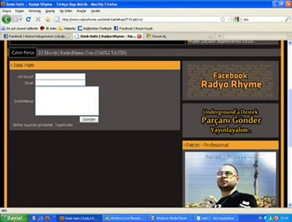 İnci Sözlük Radyo rhyme baskını