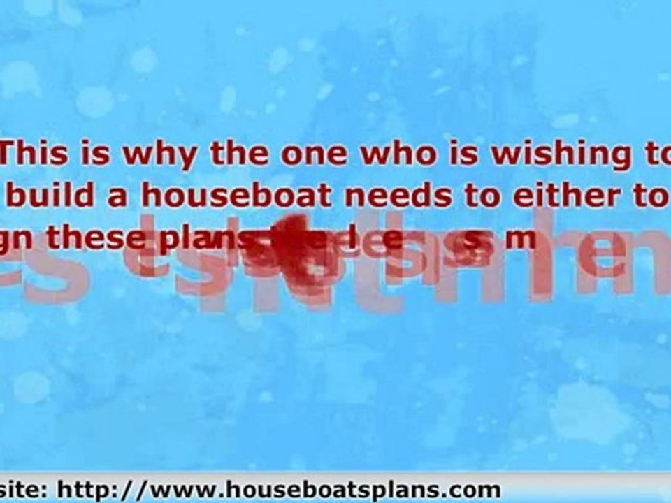 DIY Houseboat Plans