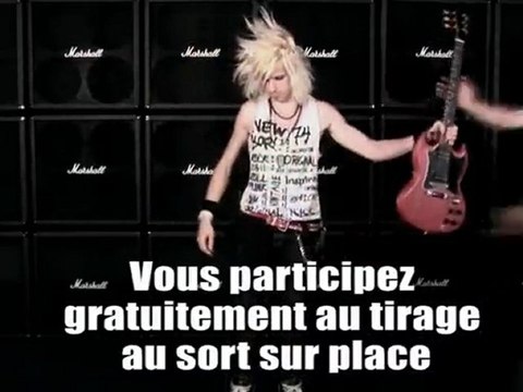 Blackrain offre une guitare au Motocultor Festival