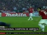 Inter, campeón de la Libertadores al derrotar 3-2 a Chivas