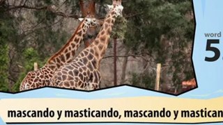 Learn Spanish with Video – Safari Animals