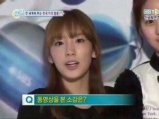 SNSD watching Genie Parodies @ SBS 20th Anniversary_(360p)