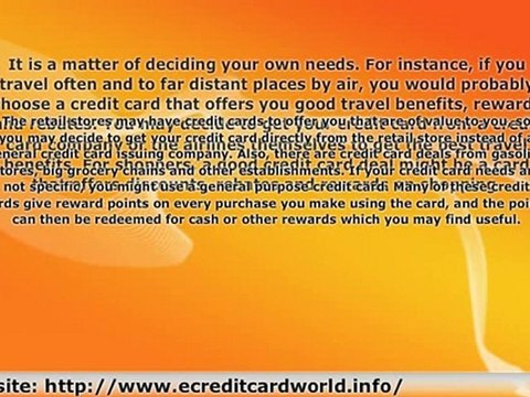 Ecreditcardworld.info Has Great Credit Card Offers For You