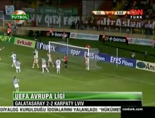 Galatasaray 2-2 Karpaty Lviv (Geniş Özet)