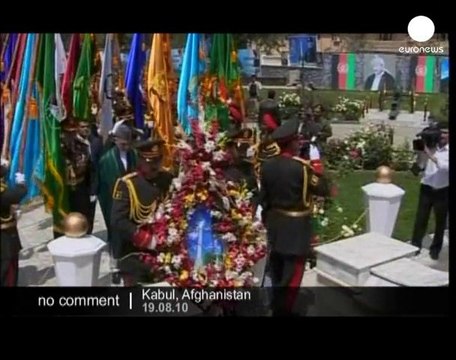 Afghanistan: Military parade marks... - no comment