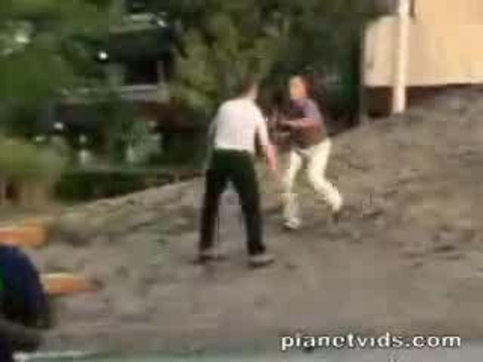 Dads fighting