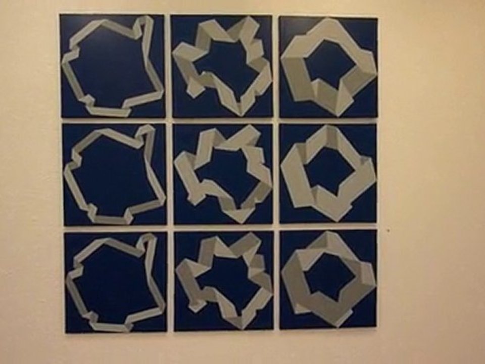 VERA MOLNAR "60 ans de carrés" | galerie Oniris | été 2010