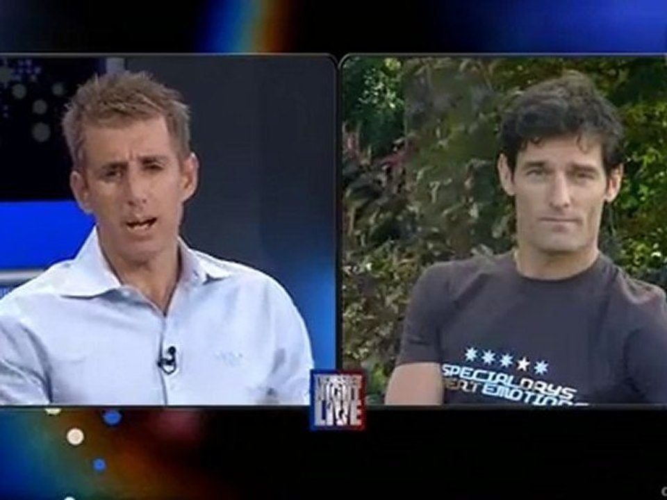 [www.f1talks.pl] Interview with Mark Webber