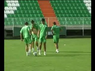 Trening FK Indjije pred C.Zvezdu