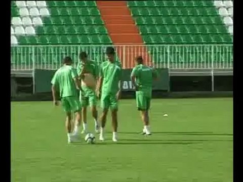 Trening FK Indjije pred C.Zvezdu