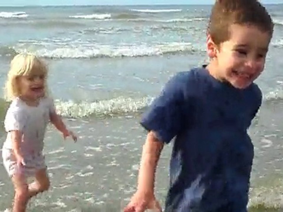 La Panne mer et vagues