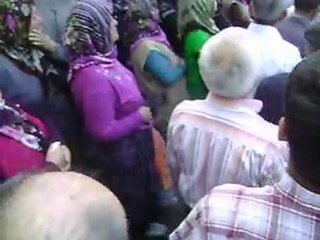 ŞERİFE ÖZDEMİRİN CENAZE MERASİMİ.