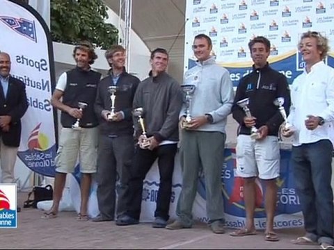 Remise des prix de la course Les Sables - Les Açores - Les S