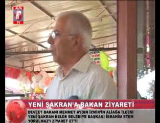 Bakan Mehmet Aydın Aliağa'da 2