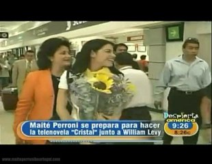 Maite Perroni se prepara para nueva novela (D.América)