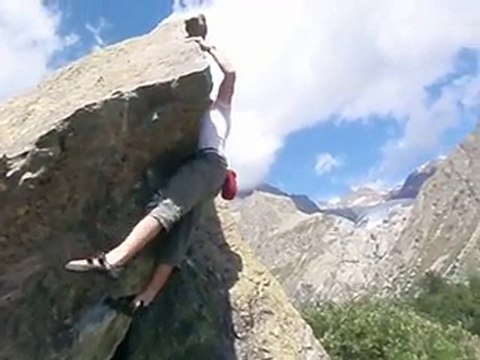 escalade bloc Ailefroide