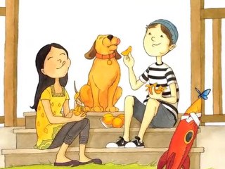 Family story book, Living in the present moment, kid's book