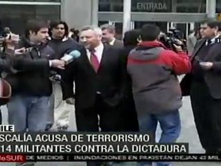 Justicia imputa a 14 personas en Chile por estallido de bomb