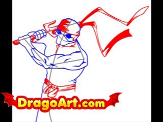 How to draw ninjas, step by step