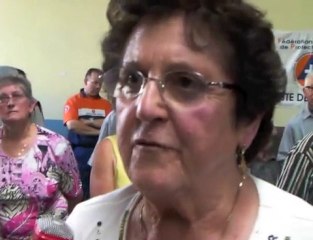 Bergerac manif des retraités agricoles