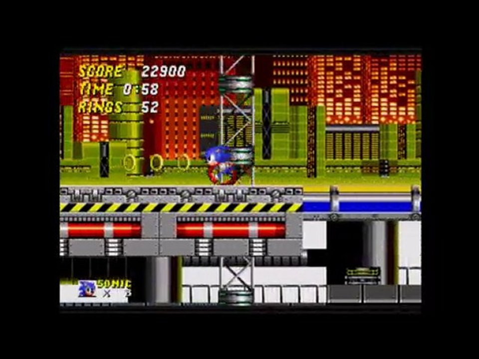 Vidéo test de fraps de sonic