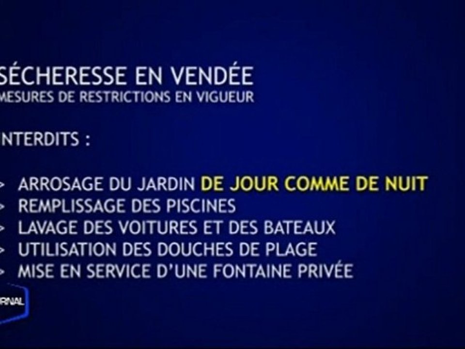 Mesures de restrictions renforcées