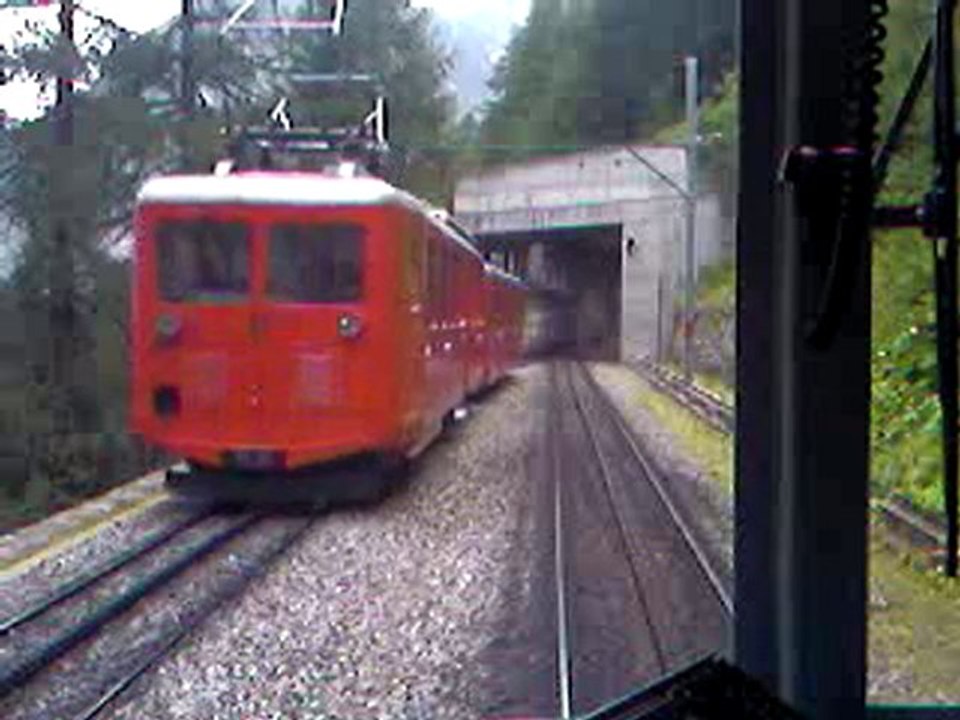 Chamonix - Train du Montenvers - Juillet 2010