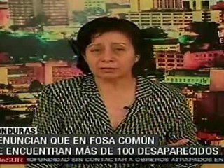 Honduras: Denuncian enterramiento de 100 cadáveres no ident