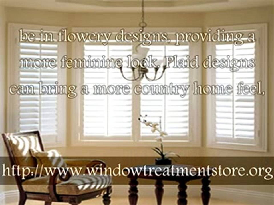 Shopping in a window treatment store!