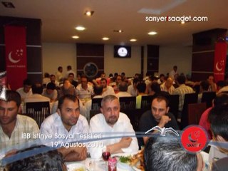 sarıyer saadet 2010 iftar