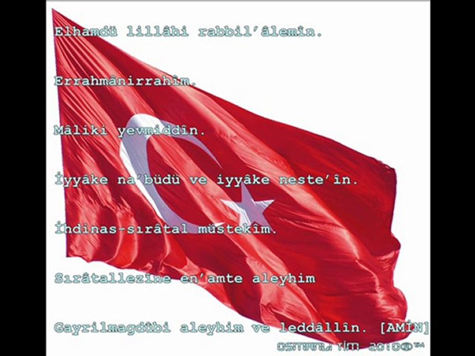 Şehitlerimiz İçin Fatiha Suresi