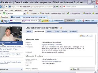 Creacion de listas en Facebook