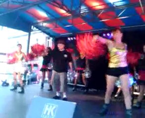 alex de canal fm avec les golden girls d'hautmont