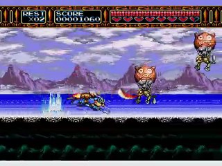 Rocket Knight Adventures (MD) - STAGE 01 - Hard Mode