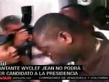 Niegan a cantante opción de ser candidato a la presidencia