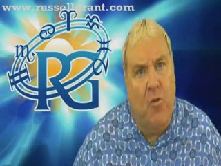 RussellGrant.com Video Horoscope Aquarius August Sunday 22nd