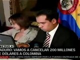 Cancilleres de Colombia y Venezuela relanzan relaciones con